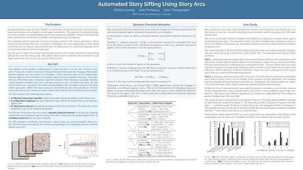 Automated Story Sifting Using Story Arcs
