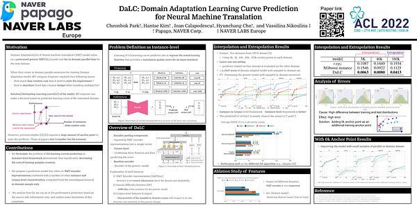 DaLC: Domain Adaptation Learning Curve Prediction for Neural Machine Translation