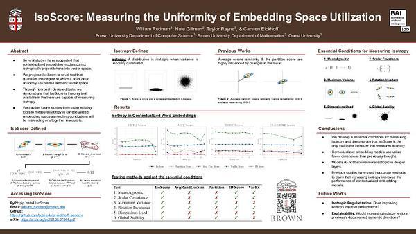 IsoScore: Measuring the Uniformity of Embedding Space Utilization