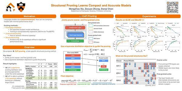 Structured Pruning Learns Compact and Accurate Models