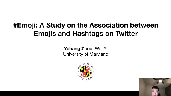#Emoji: A Study on the Association between Emojis and Hashtags on Twitter