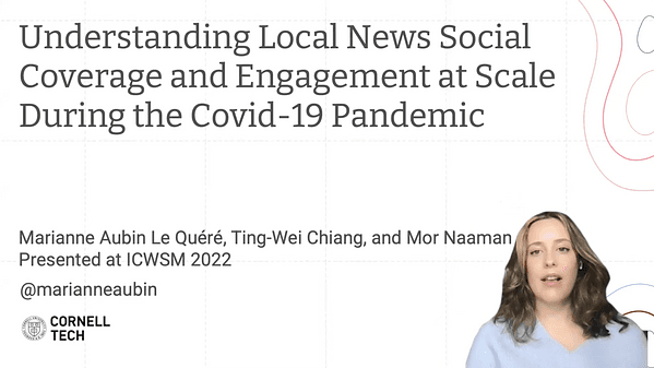 Understanding Local News Social Coverage and Engagement at Scale During the COVID-19 Pandemic