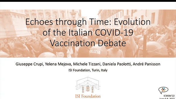 Echoes through Time: Evolution of the Italian COVID-19 Vaccination Debate