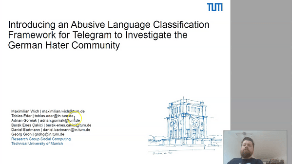Introducing an Abusive Language Classification Framework for Telegram to Investigate the German Hater Community
