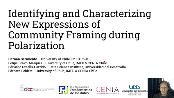 Identifying and Characterizing new Expressions of Community Framing during Polarization