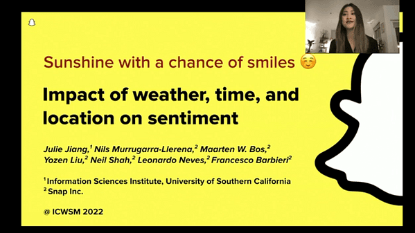 Sunshine with a Chance of Smiles: How does Weather Impact Sentiment on Social Media?