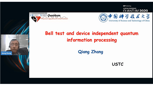 Bell test and device independent quantum information processing