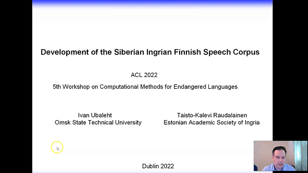 Development of the Siberian Ingrian Finnish Speech Corpus