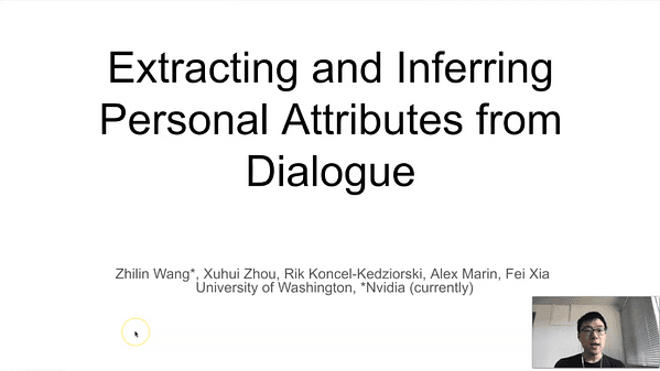 Extracting and Inferring Personal Attributes from Dialogue