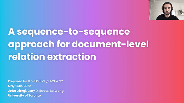 A sequence-to-sequence approach for document-level relation extraction