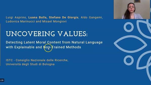 Uncovering Values: Detecting Latent Moral Content from Natural Language with Explainable and Non-Trained Methods