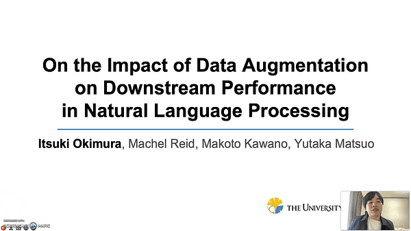 On the Impact of Data Augmentation on Downstream Performance in Natural Language Processing