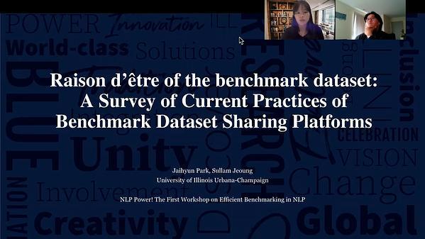 Raison d'être of the benchmark dataset: A Survey of Current Practices of Benchmark Dataset Sharing Platforms