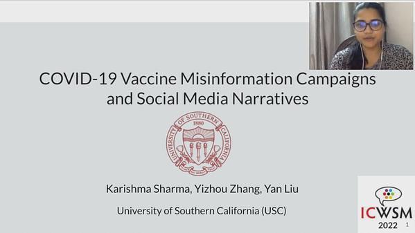 Covid-19 Vaccine Misinformation Campaigns and Social Media Narratives