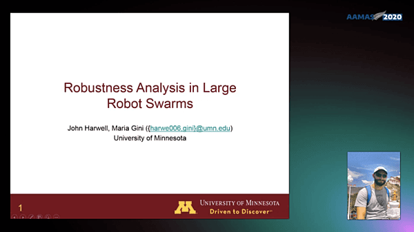 Robustness Analysis in Large Robot Swarms