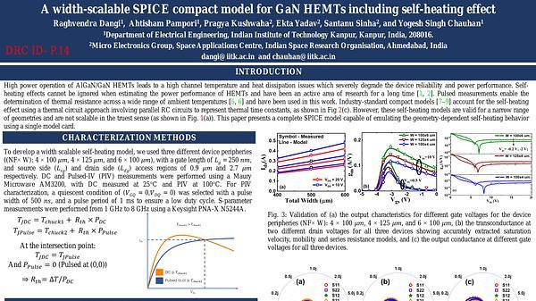 A width-scalable SPICE compact model for GaN HEMTs including self-heating effect