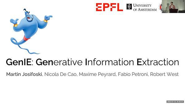 GenIE: Generative Information Extraction