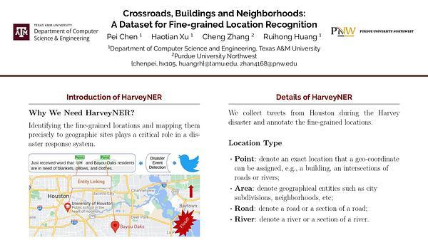 Crossroads, Buildings and Neighborhoods: A Dataset for Fine-grained Location Recognition