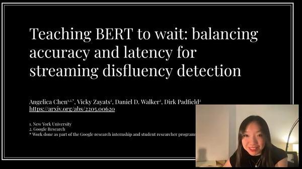 Teaching BERT to Wait: Balancing Accuracy and Latency for Streaming Disfluency Detection