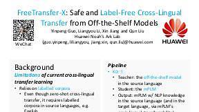 FreeTransfer-X: Safe and Label-Free Cross-Lingual Transfer from Off-the-Shelf Models