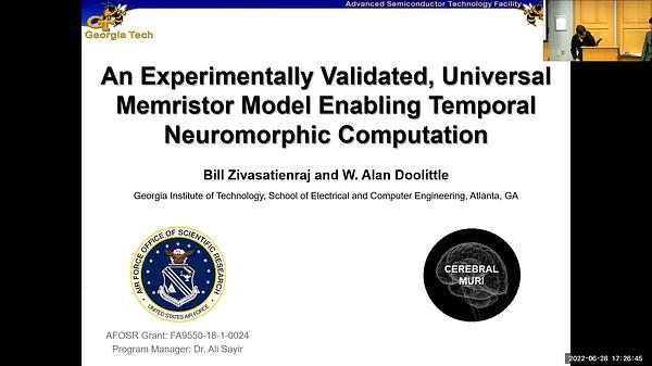 An Experimentally Validated, Universal Memristor Model Enabling Temporal Neuromorphic Computation