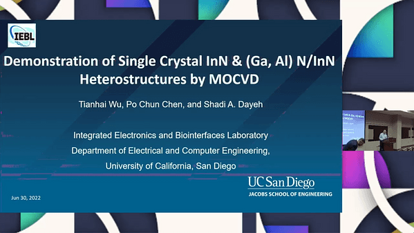 Demonstration of Single Crystal InN & GaN/InN Heterostructures by MOCVD