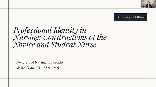 Professional Identity in Nursing: Constructions of the Student and Novice Nurse