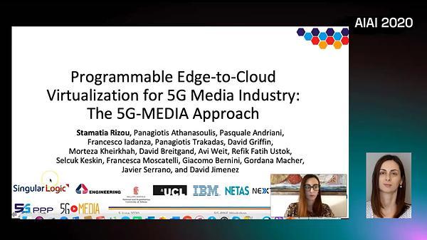 Programmable Edge-to-Cloud Virtualization for 5G Media Industry: The 5G-MEDIA Approach