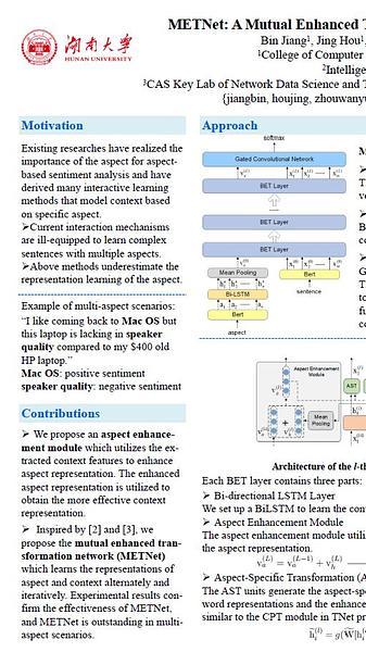METNet: A Mutual Enhanced Transformation Network for Aspect-based Sentiment Analysis