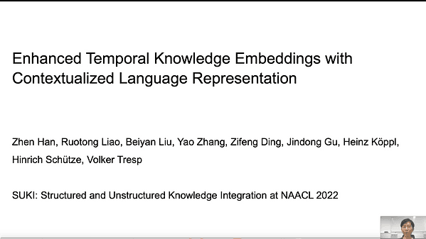 Enhanced Temporal Knowledge Embeddings with Contextualized Language Representations