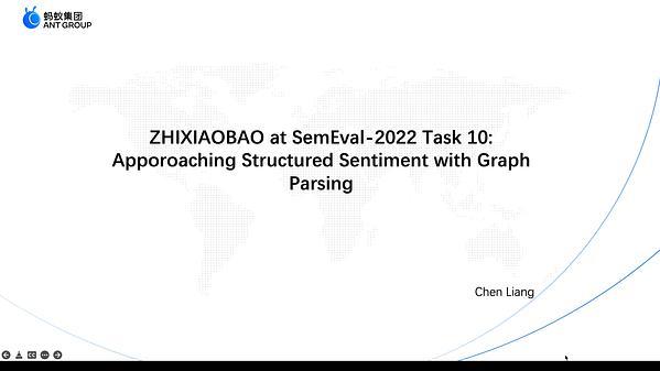 ZHIXIAOBAO at SemEval-2022 Task 10: Apporoaching Structured Sentiment with Graph Parsing