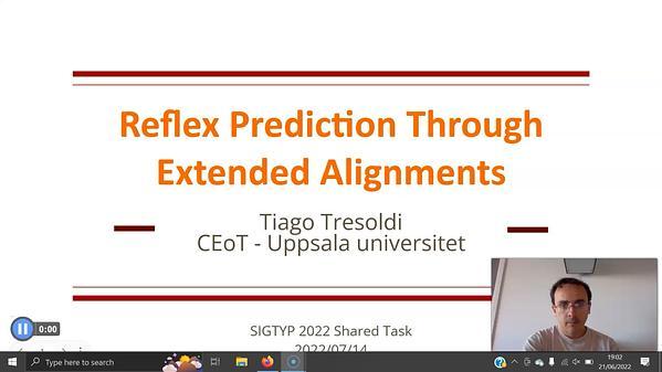 Reflex Prediction Through Extended Alignments