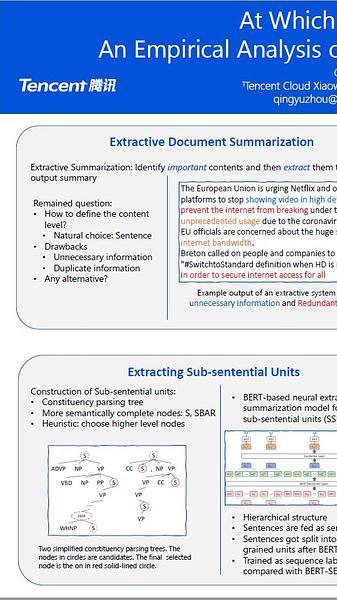 At Which Level Should We Extract? An Empirical Analysis on Extractive Document Summarization