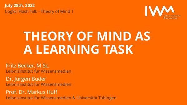 Thinking into a machine's mind - Anticipation of an agent's behavior in a cooperative game