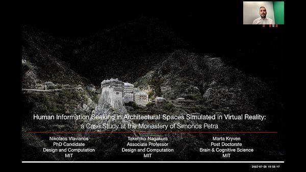 Human Information Seeking in Architectural Spaces Simulated in Virtual Reality