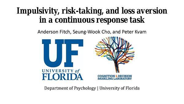 Impulsivity, risk-taking, and loss aversion in a continuous response task