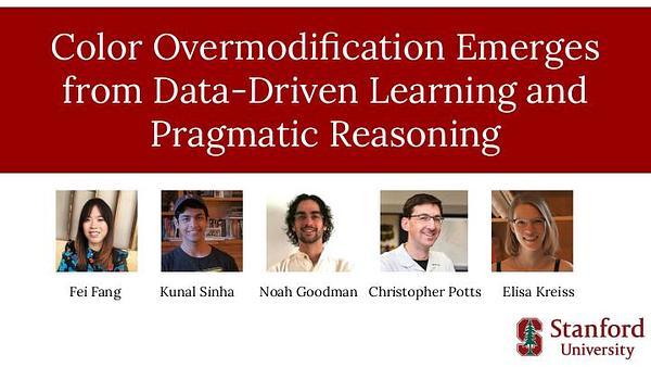 Color Overmodification Emerges from Data-Driven Learning and Pragmatic Reasoning
