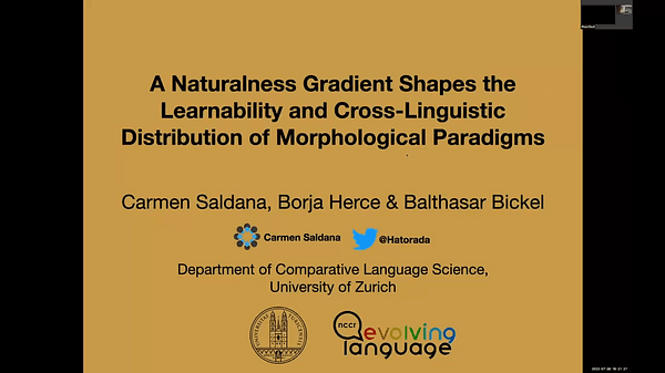 A Naturalness Gradient Shapes the Learnability and Cross-Linguistic Distribution of Morphological Paradigms