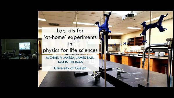 Lab Kits for ‘At-Home’ Experiments in Physics for Life Sciences