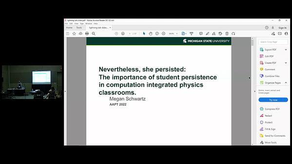 Nevertheless, She Persisted: The Impact of Persistence in Computational Education