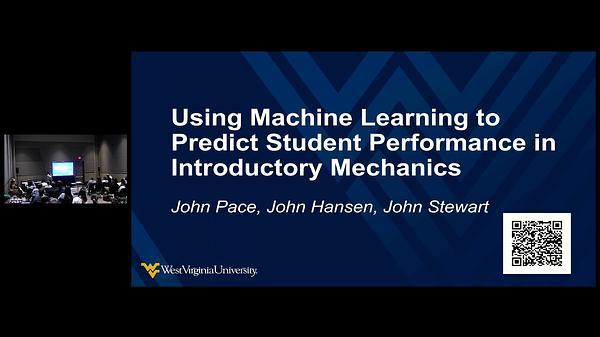Using Machine Learning to Predict Student Performance in Introductory Mechanics