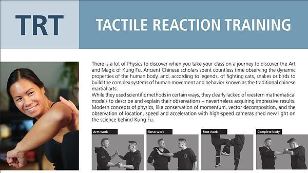 Applying the Tactile Reaction Training TReaT in a Physics Classroom