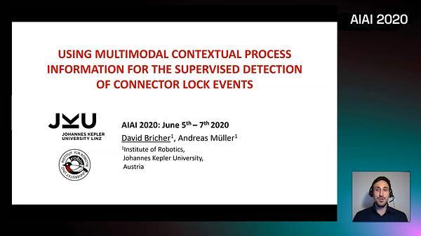 Using Multimodal Contextual Process Information for the Supervised Detection of Connector Lock Events