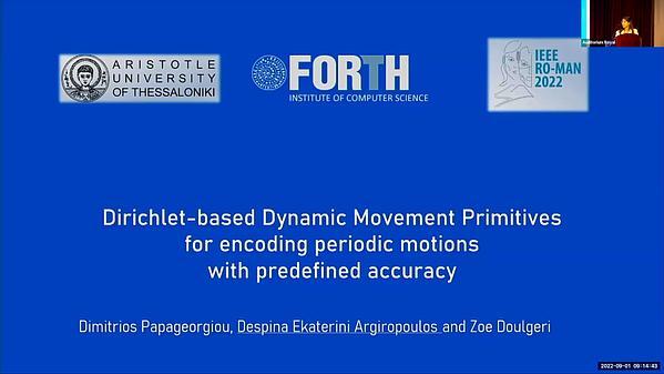 Dirichlet-based Dynamic Movement Primitives for encoding periodic motions with predefined accuracy