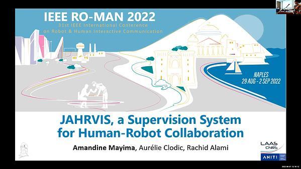 JAHRVIS, a Supervision System for Human-Robot Collaboration