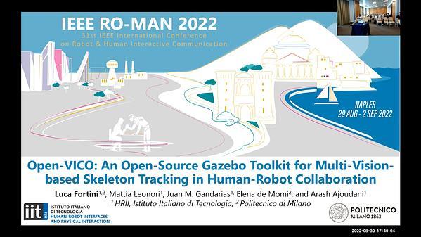 Open-VICO: An Open-Source Gazebo Toolkit for Multi-Camera-based Skeleton Tracking in Human-Robot Collaboration