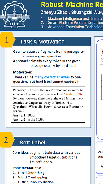 Robust Machine Reading Comprehension by Learning Soft labels