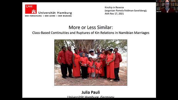 More or Less Similar: Class-Based Continuities and Ruptures of Kin Relations in Namibian Marriages