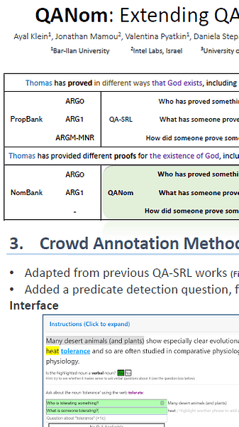 QANom: Extending QA-SRL for Nominalizations