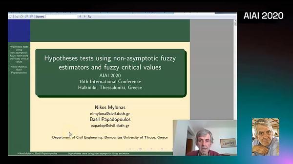 Hypotheses tests using non-asymptotic fuzzy estimators and fuzzy critical values